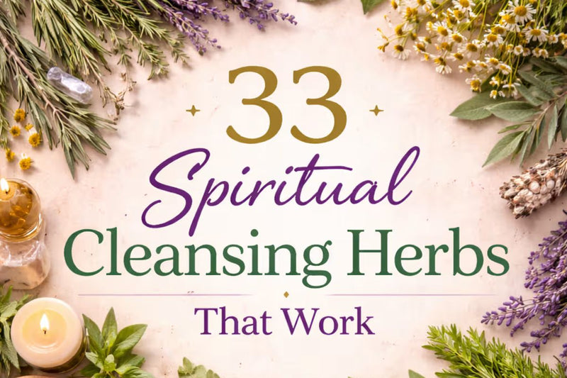Detox Your Energy: 33 Spiritual Cleansing Herbs That Work